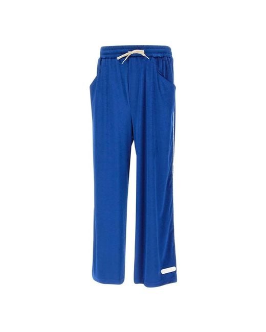 PDF Blue Wide Trousers for men