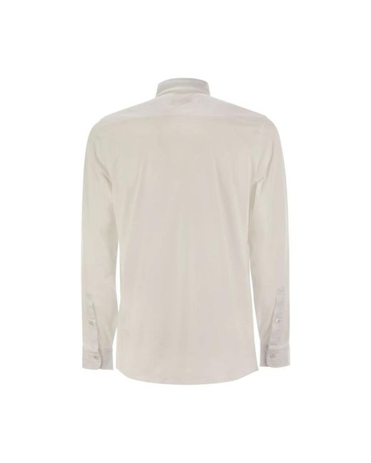 Fay White Casual Shirts for men