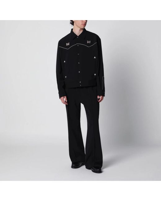 Needles Black Light Jackets for men