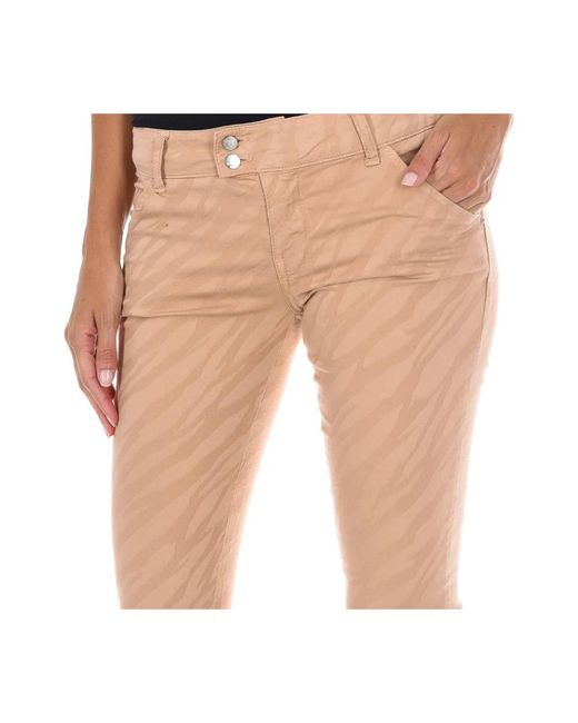 Met Blue Skinny Trousers