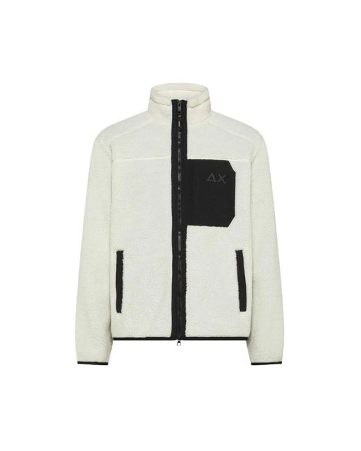 Fleece Jackets Sun 68 pour homme en coloris White