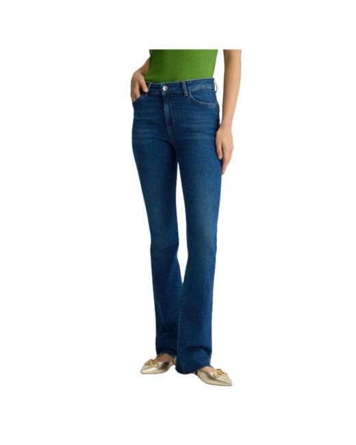 Boot-Cut Jeans di Liu Jo in Blue
