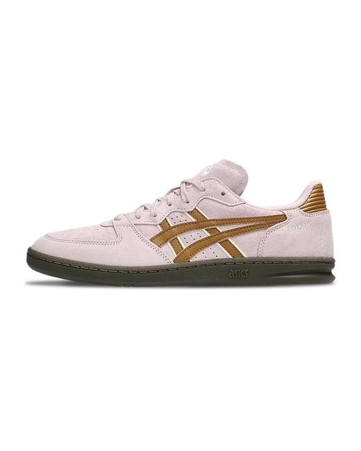 Asics Pink Sneakers for men