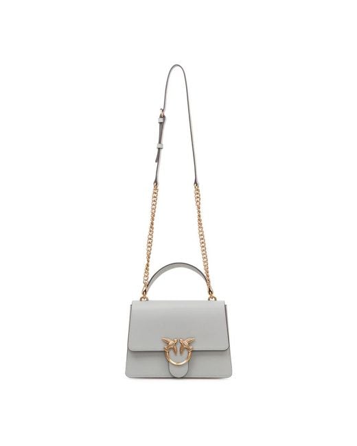 Pinko Gray Handbags