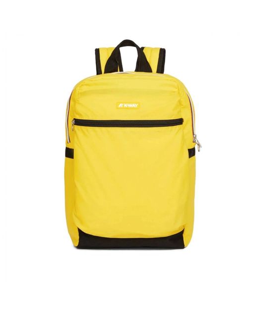 K-Way Yellow Backpacks