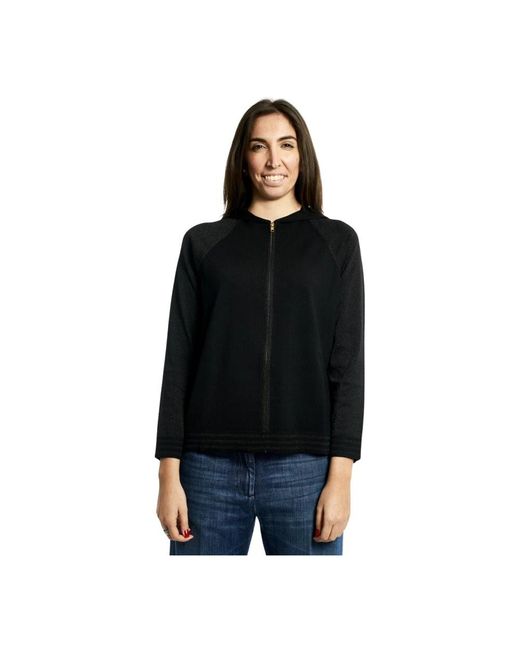 Marina Rinaldi Black Zip-Throughs