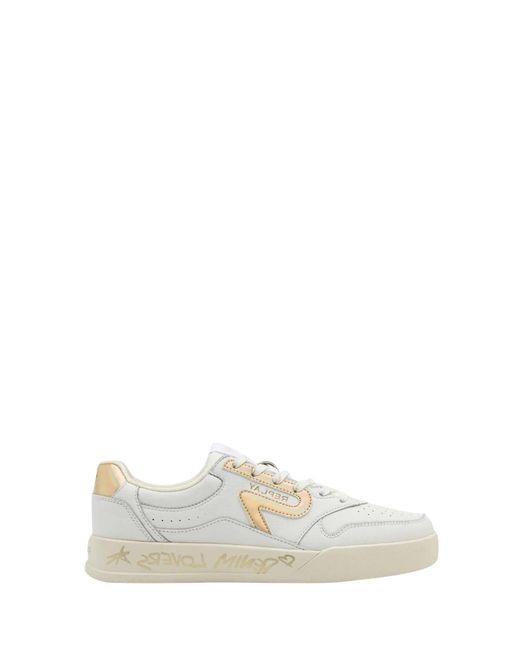 Sneakers lime selvatici oyzone rapid stile di Replay in White