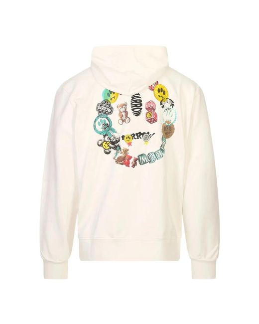 Barrow 412 Cocco Hoodie in het White voor heren