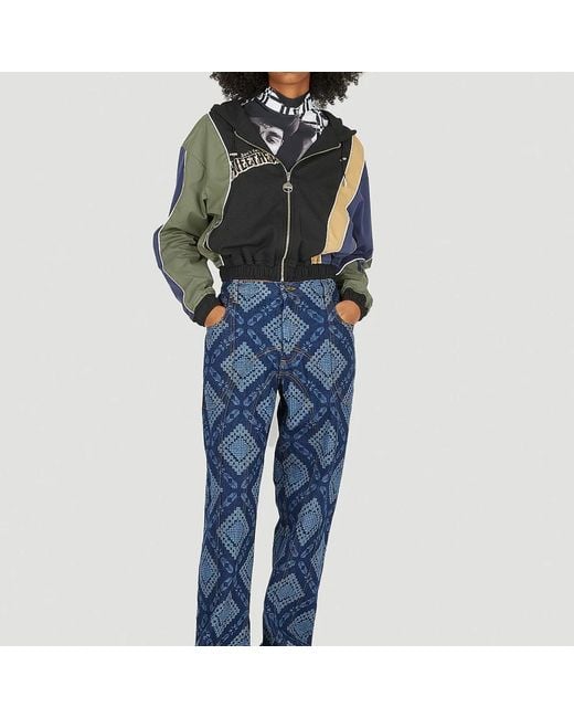 Ahluwalia Blue Long Sleeve T-Shirts
