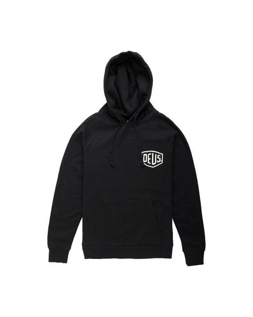 Deus Ex Machina Milano address kapuzenpullover schwarz in Black für Herren