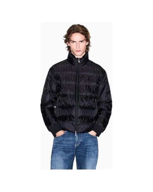Down Jackets ARMANI EXCHANGE pour homme en coloris Blue