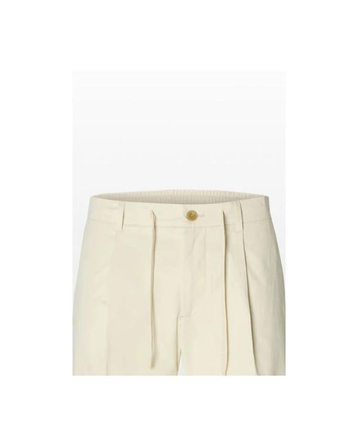 SELECTED Rechte Broek in het Natural voor heren