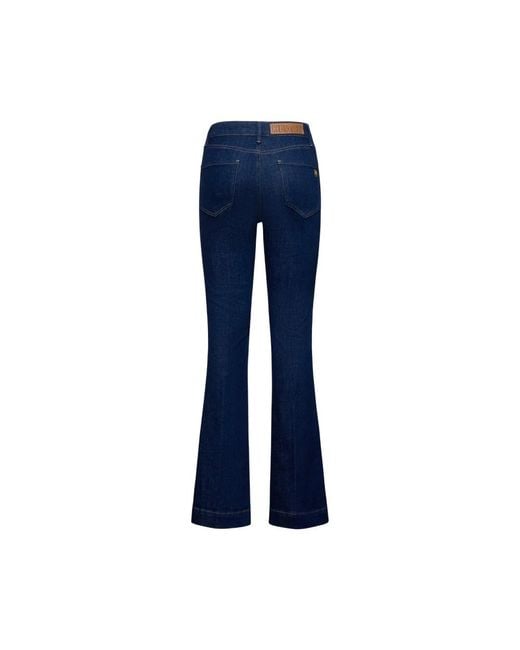 Flared Jeans Silvian Heach de color Blue