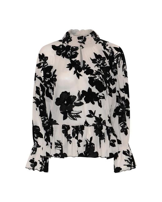 Blouses Bruuns Bazaar de color Black
