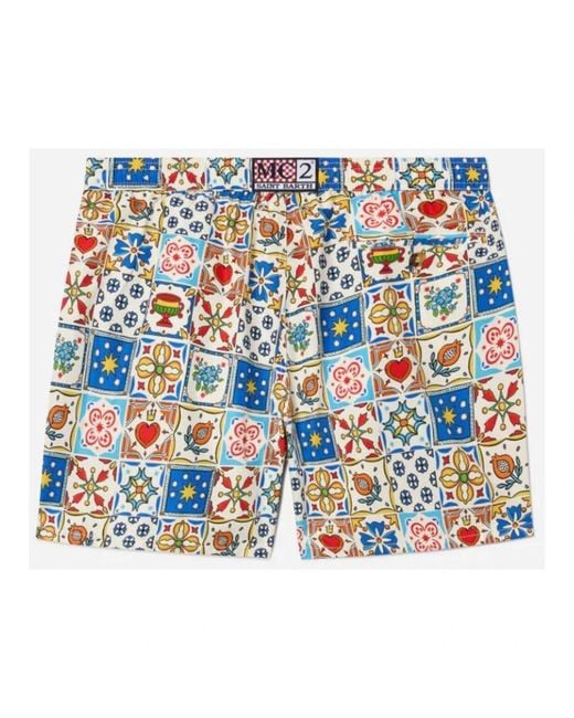 Mc2 Saint Barth Blue Beachwear for men