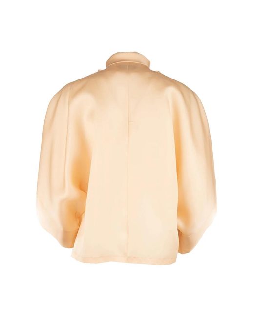 Alberta Ferretti Natural Blouses