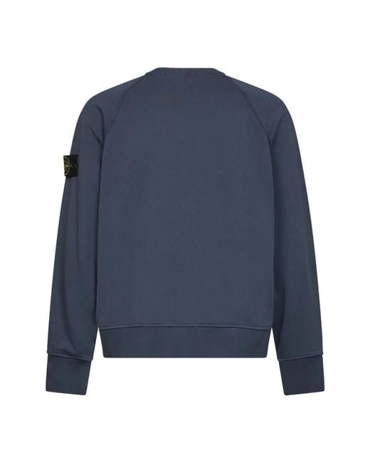 Stone Island Blue Sweatshirts for men