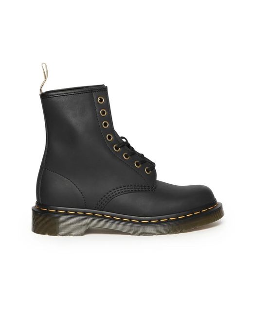 Dr. Martens Black Lace-Up Boots