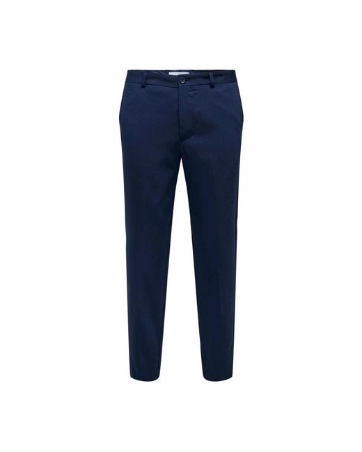 Only & Sons Blue Chinos for men