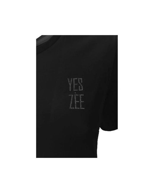 Yes Zee Black T-shirts
