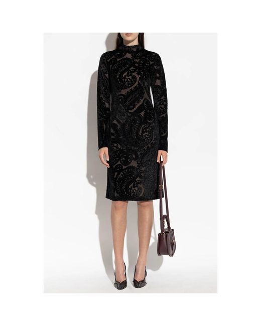 Etro Black Short Dresses
