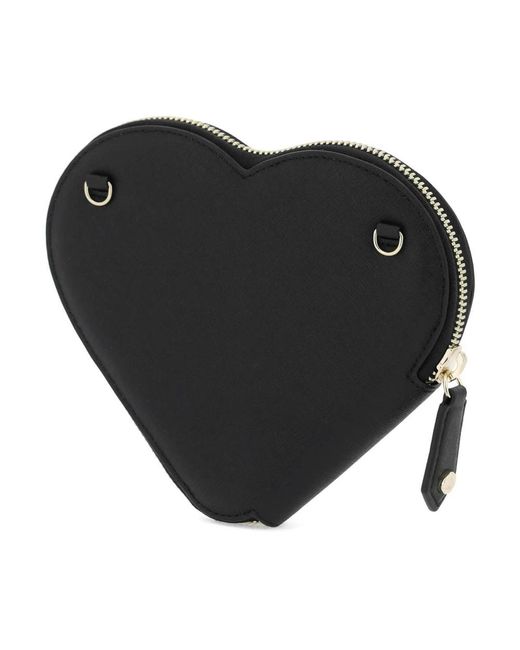 Vivienne Westwood Black Herzförmige crossbody-tasche