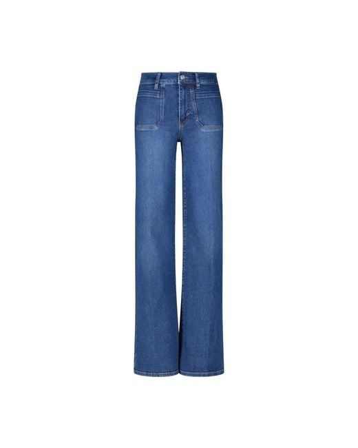 FRAME Blue Flare Jeans