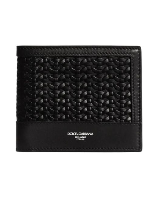 Dolce & Gabbana Black Wallets & Cardholders for men