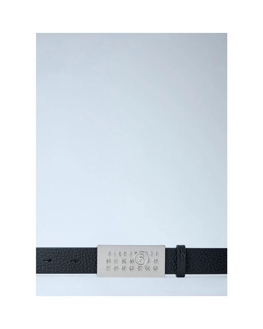 MM6 by Maison Margiela Blue Belts
