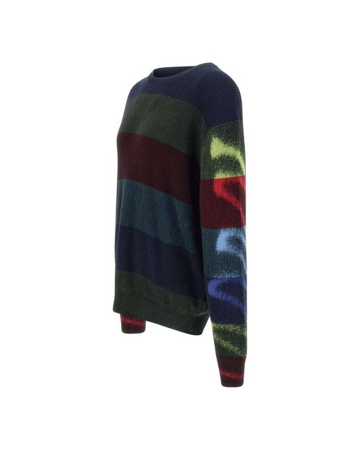Paul Smith Blue Round-Neck Knitwear for men