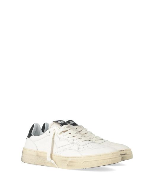 4b12 Hyper-U3001 Sneaker in het White voor heren