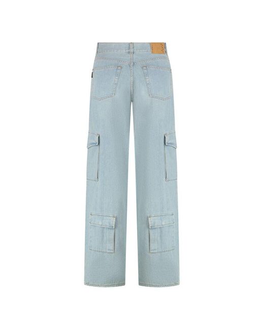 Haikure Blue Straight Jeans