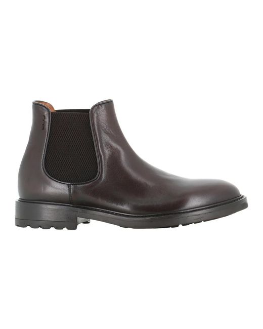 Alexander Hotto Brown Chelsea Boots for men