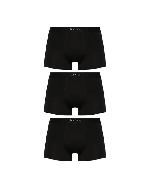 Bottoms di Paul Smith in Black da Uomo