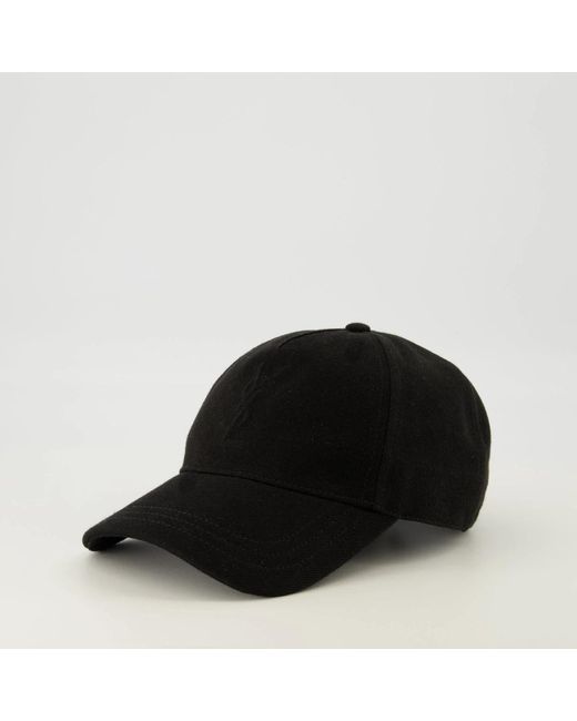 Saint Laurent Black Hats & Caps for men