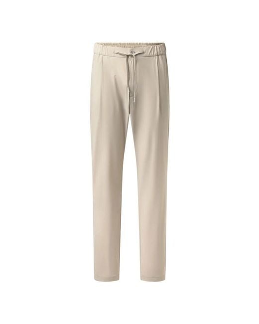 Herno Natural Straight Trousers for men