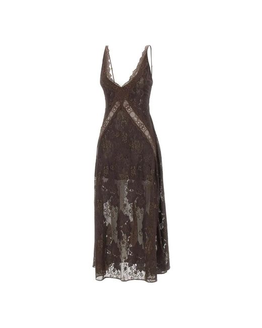 Birgitte Herskind Brown Midi Dresses