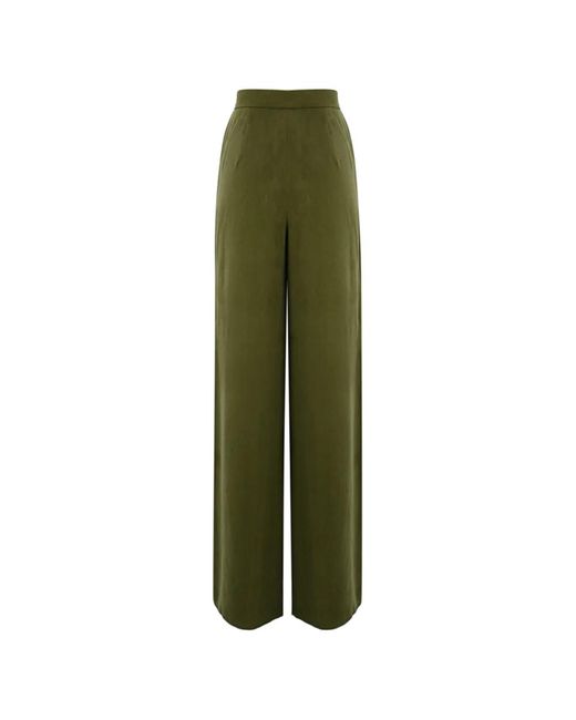 Max Mara Studio Green Straight trousers