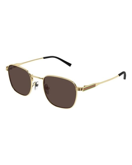 Gucci Brown Sunglasses for men