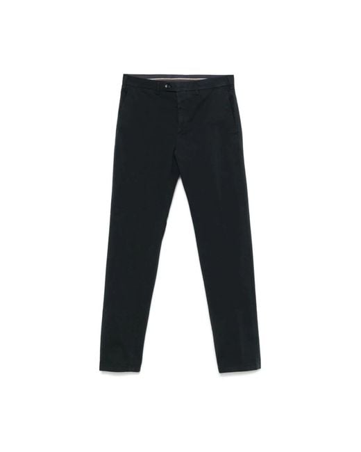 Canali Black Chinos for men