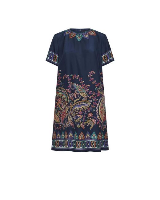 Etro Blue Short Dresses
