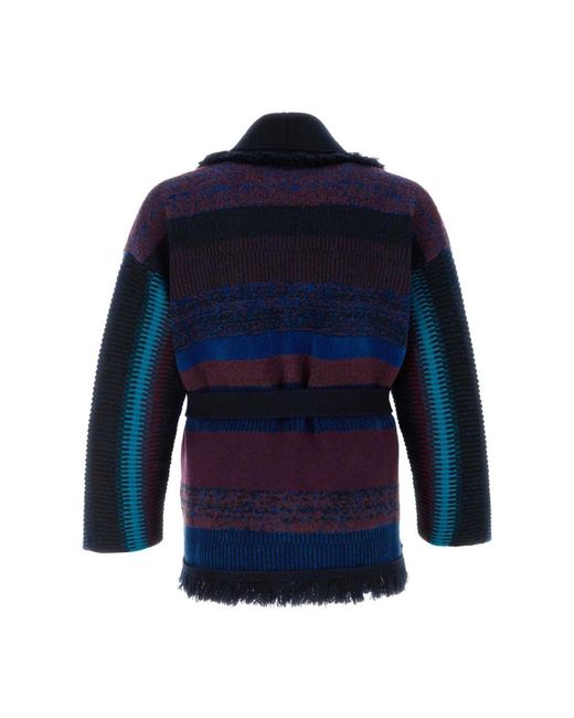 Alanui Blue Cashmere Knitwear for men