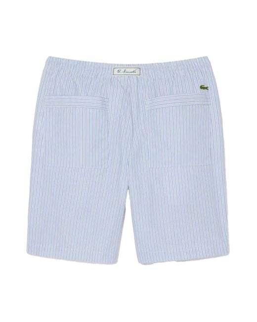 Lacoste Blue Casual Shorts for men