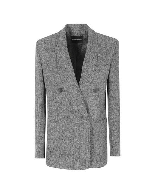 Emporio Armani Gray Blazers