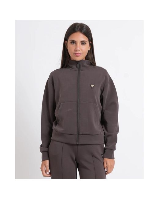 Zip-Throughs Guess de color Brown