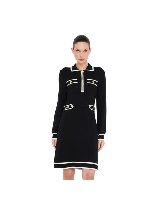 Liu Jo Black Short Dresses