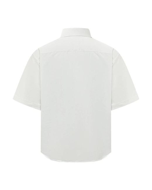 AMI White Short Sleeve Shirts for men