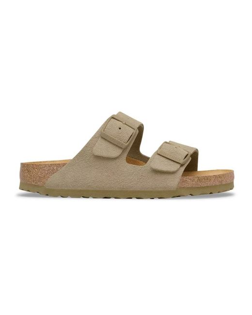 Birkenstock Brown Sliders