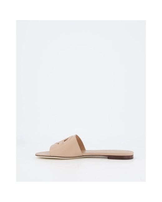 Dolce & Gabbana Natural Sliders