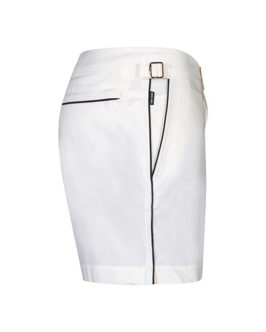 Tom Ford White Casual Shorts for men